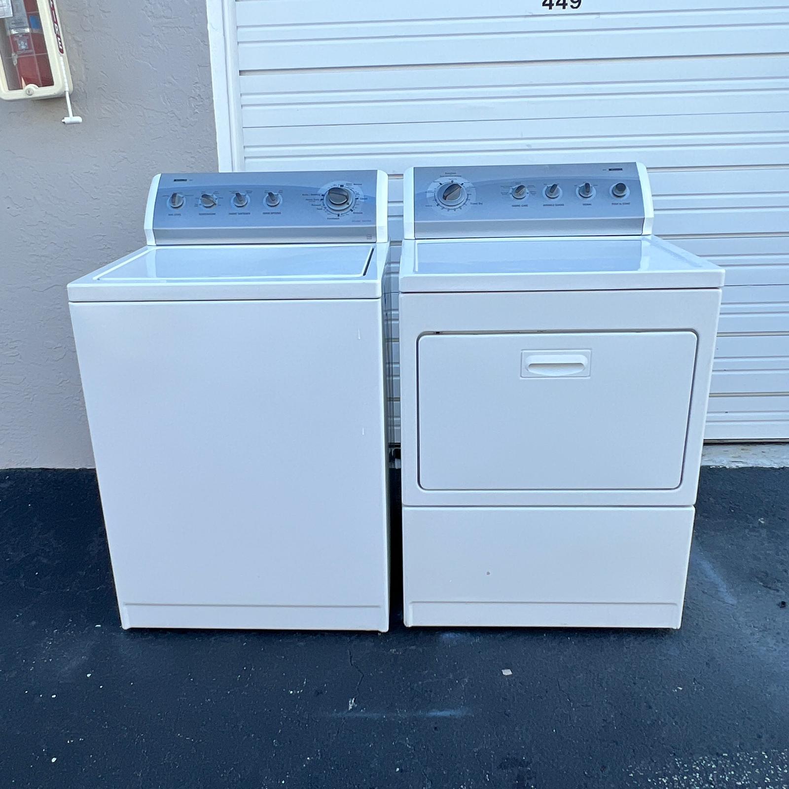 Kenmore blue deals washer and dryer