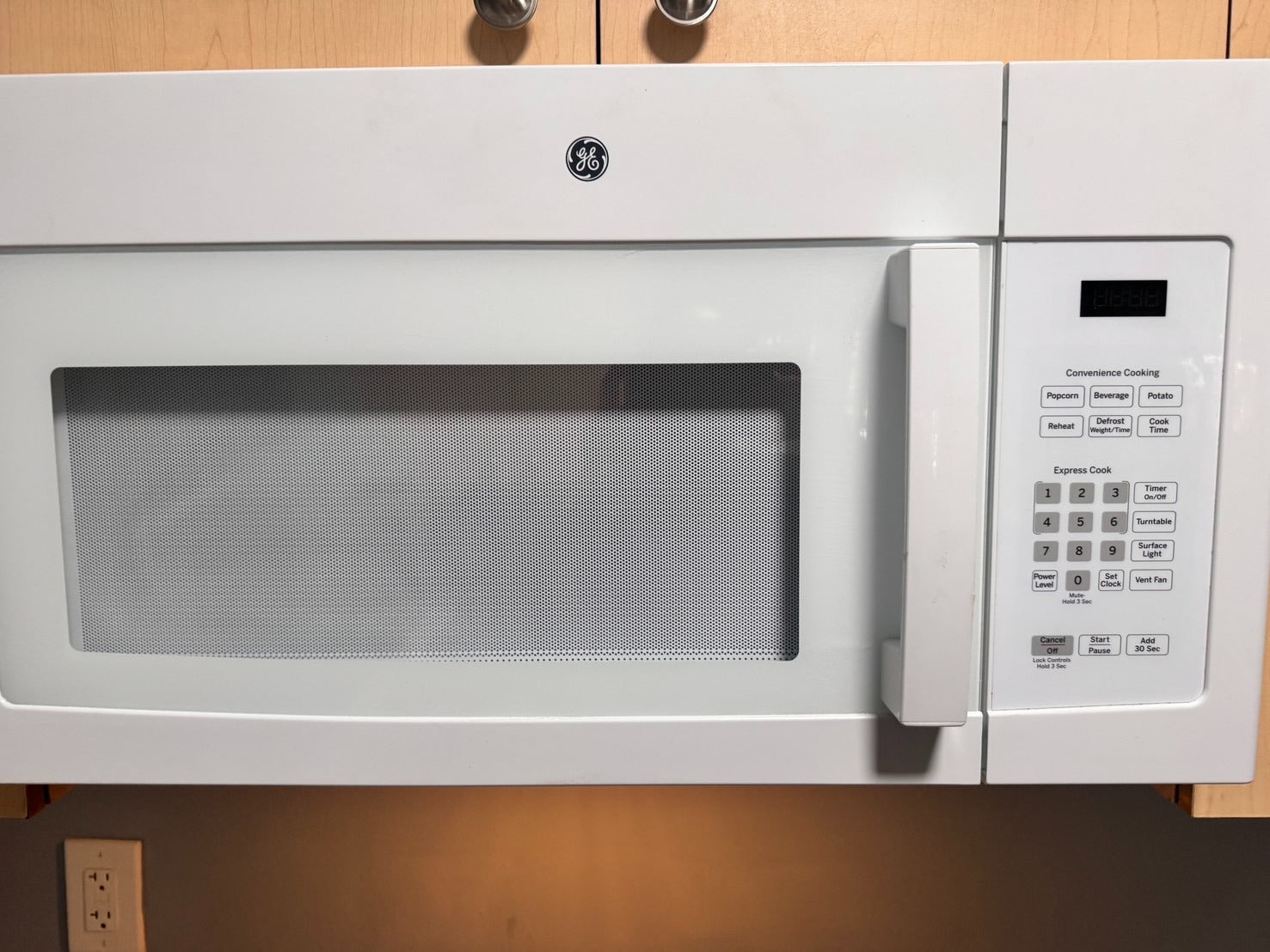 Product Sold - GE White Microwave (Model: JNM3163DJ3WW) 100% Satisfied Customer