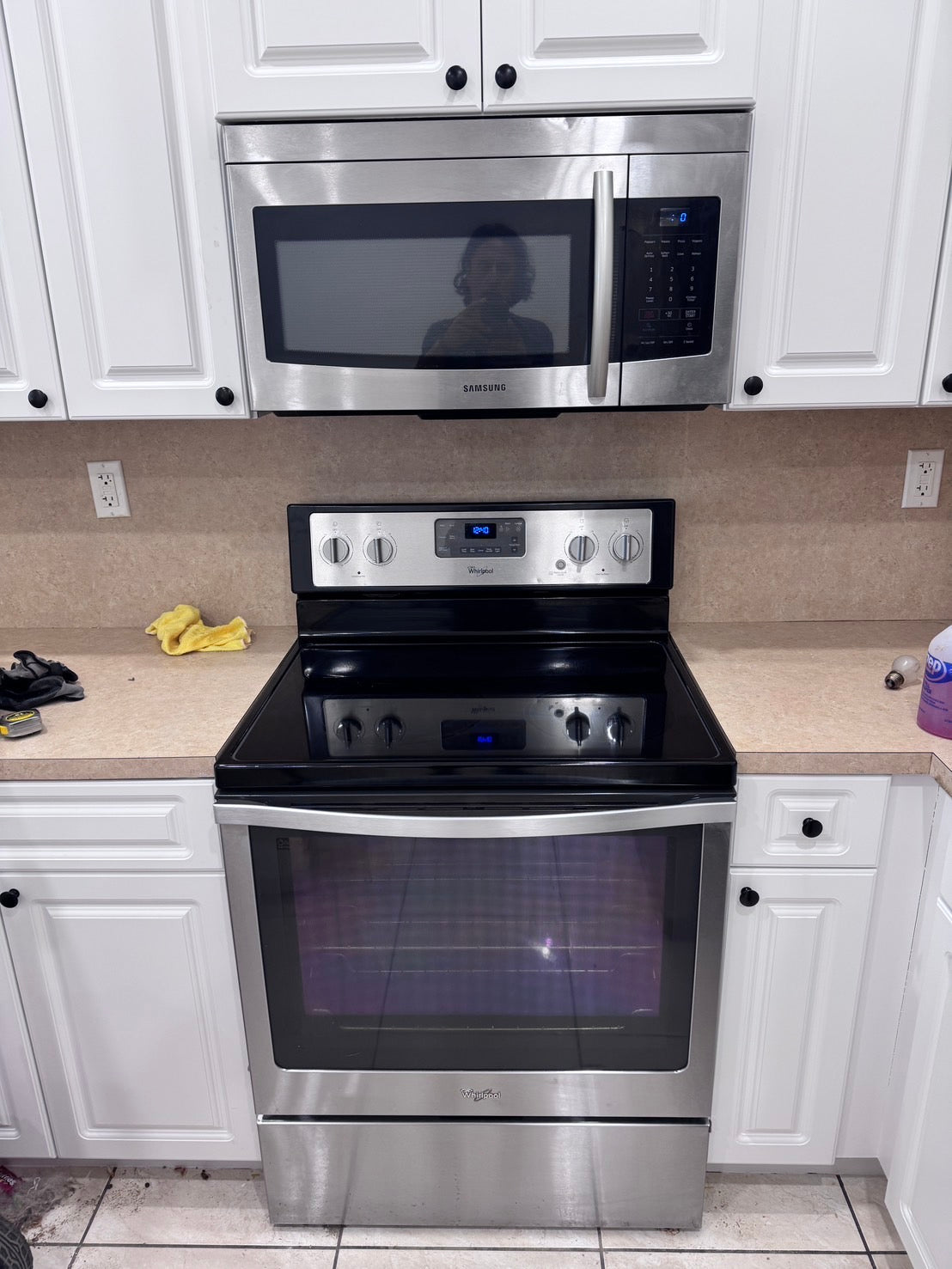 Product Sold - Whirlpool SS Electric Stove (Model: WFE540H0ES0) + Whirlpoool SS Dishwasher (Model: WDT730PAHZ0) + Samsung SS Microwave (Model: ME16K3000AS) 100% Satisfied Customer