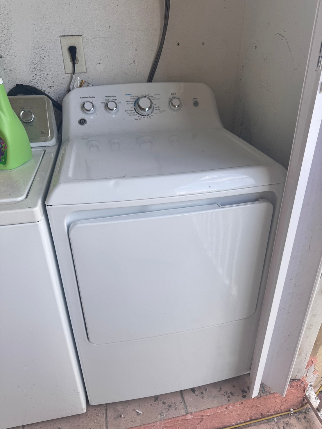Product Sold – GE White Dryer (Model: GTD42EASJ2WW)