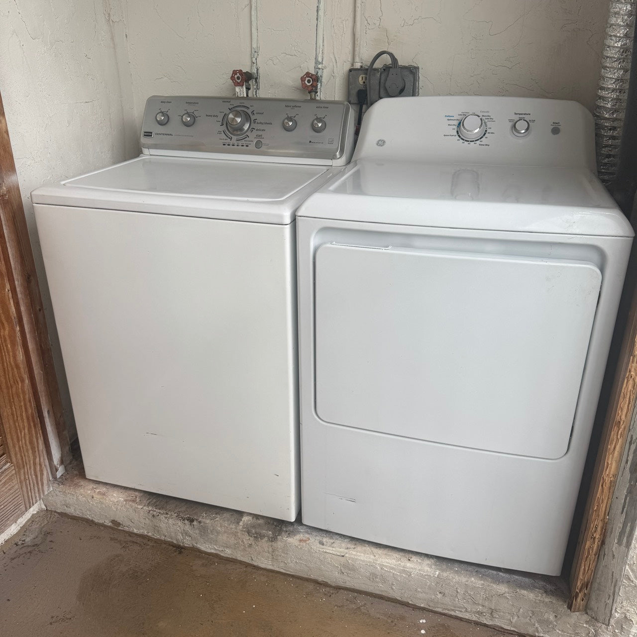 Product Sold – Maytag Centennial Washer Top Load (Model: MVWC360AW0) + GE Modern Dryer (Model: GTD33EASK0WW) 🧺🔥 100% Satisfied Customer