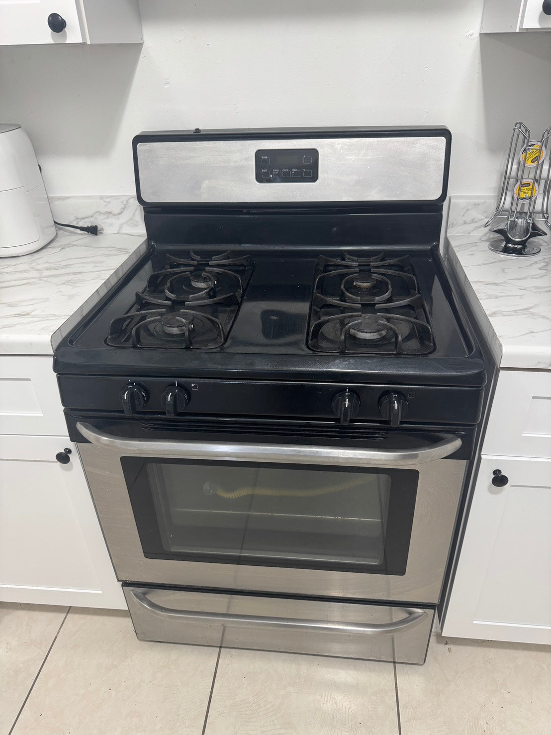 Product Sold – Frigidaire SS Gas Stove (Model: FFGF3047LSF)