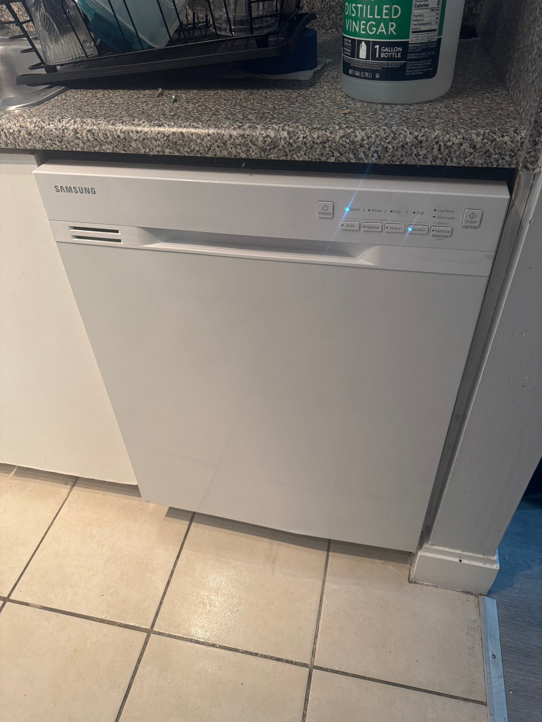 Product Sold – Samsung White Dishwasher (Model: DW80J3020UW) 🧼