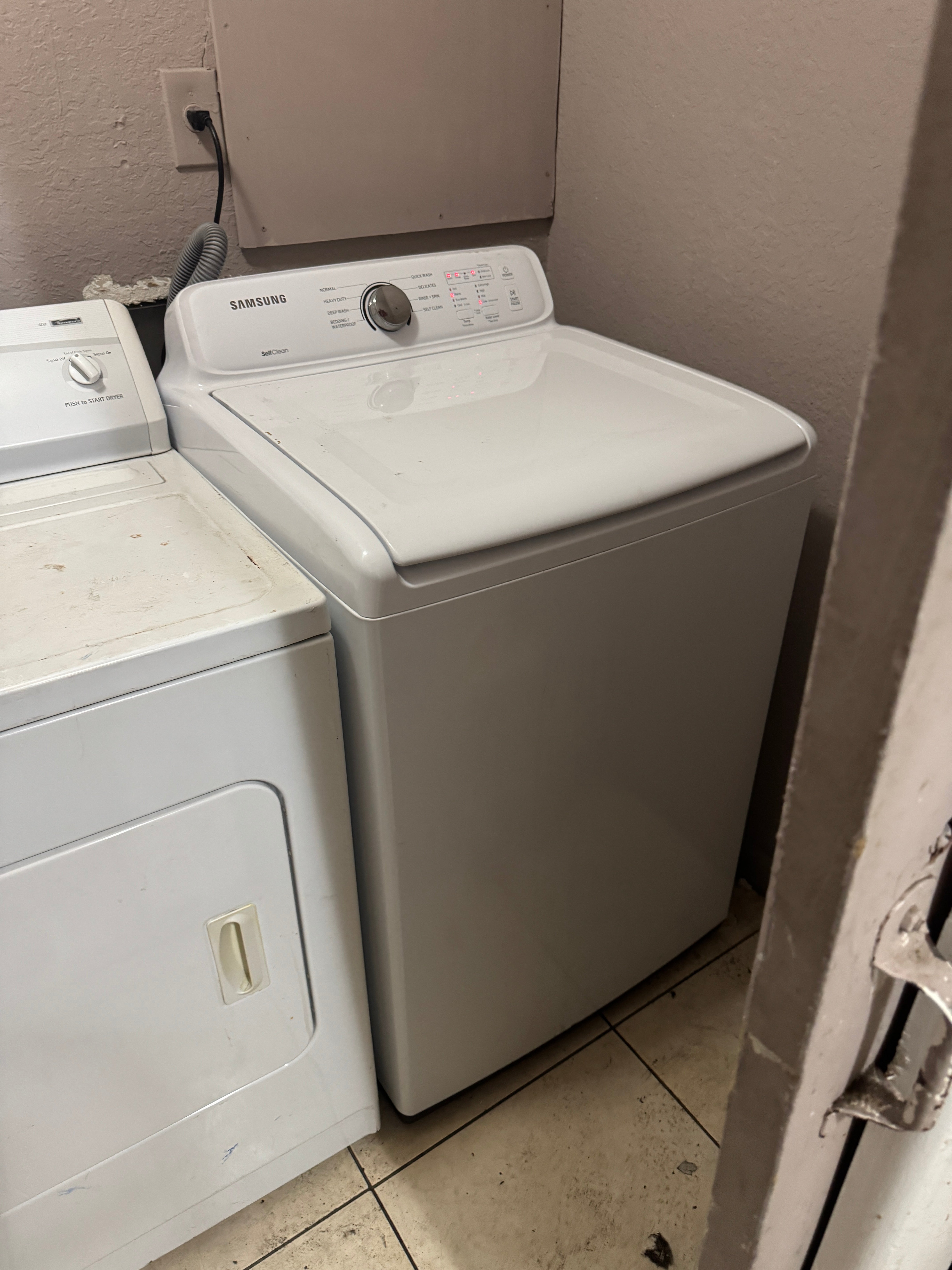 Product Sold – Samsung Top Load Washer (Model: WA45N3050AW/A4)