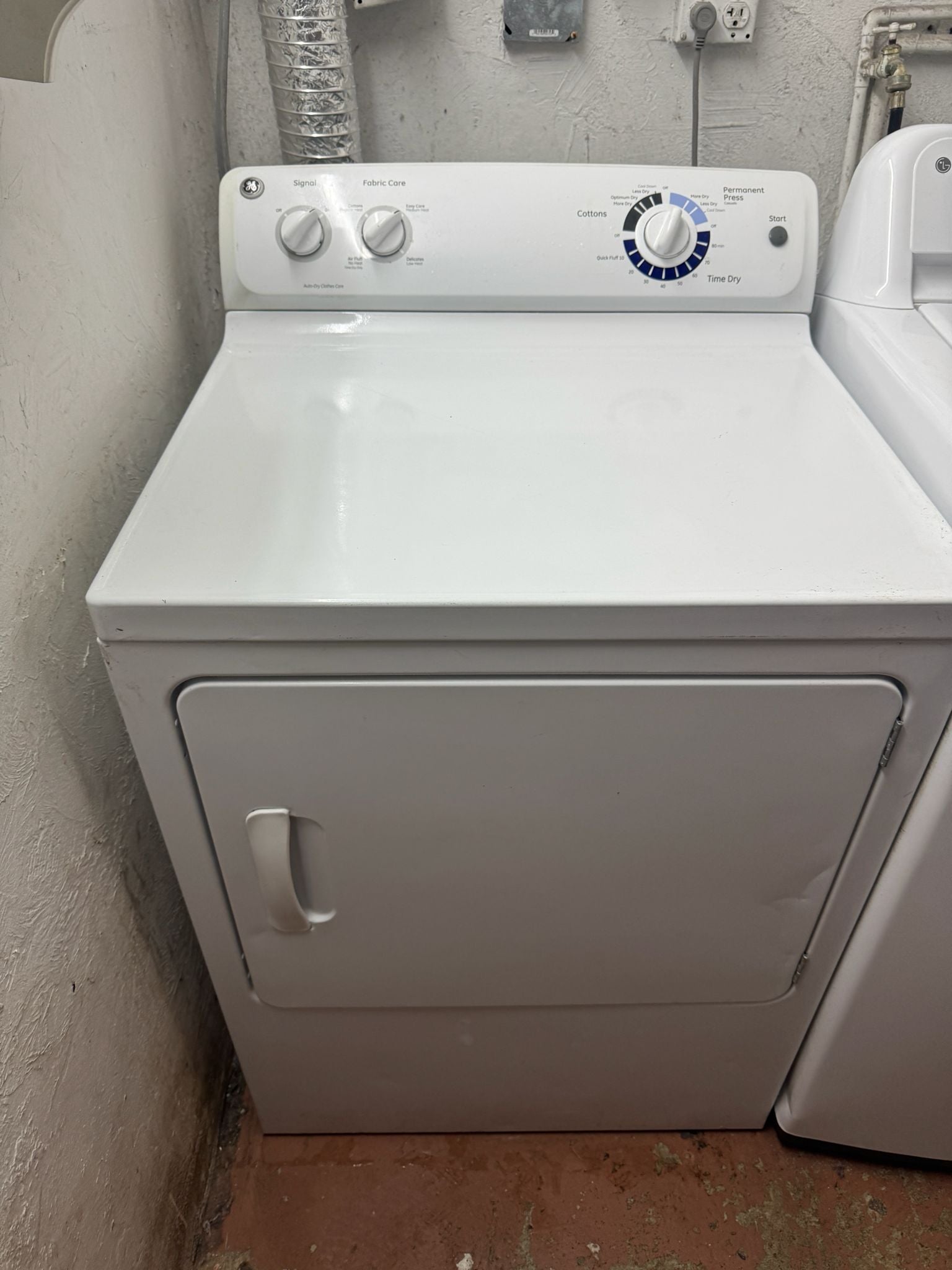 Product Sold – GE Dryer (Model: GTDX180ED5WW)