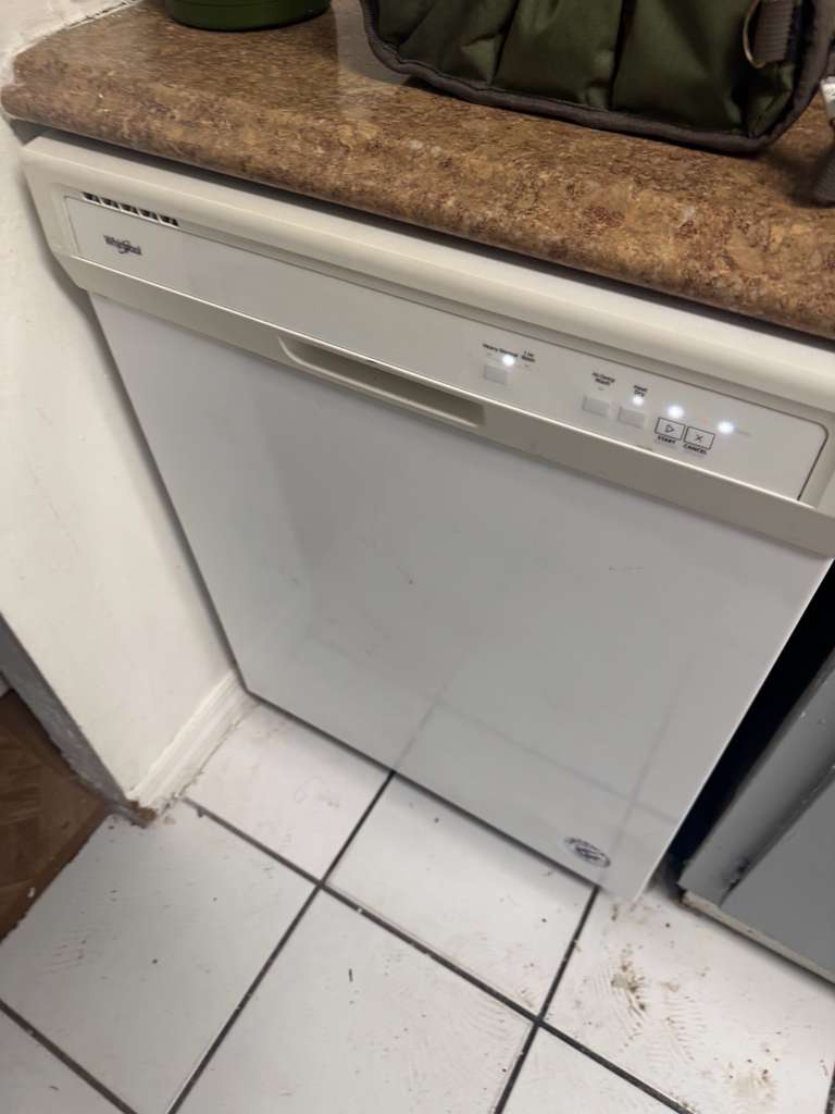 Product Sold – Whirlpool White Dishwasher (Model: WDF130PAHW0) 🧼