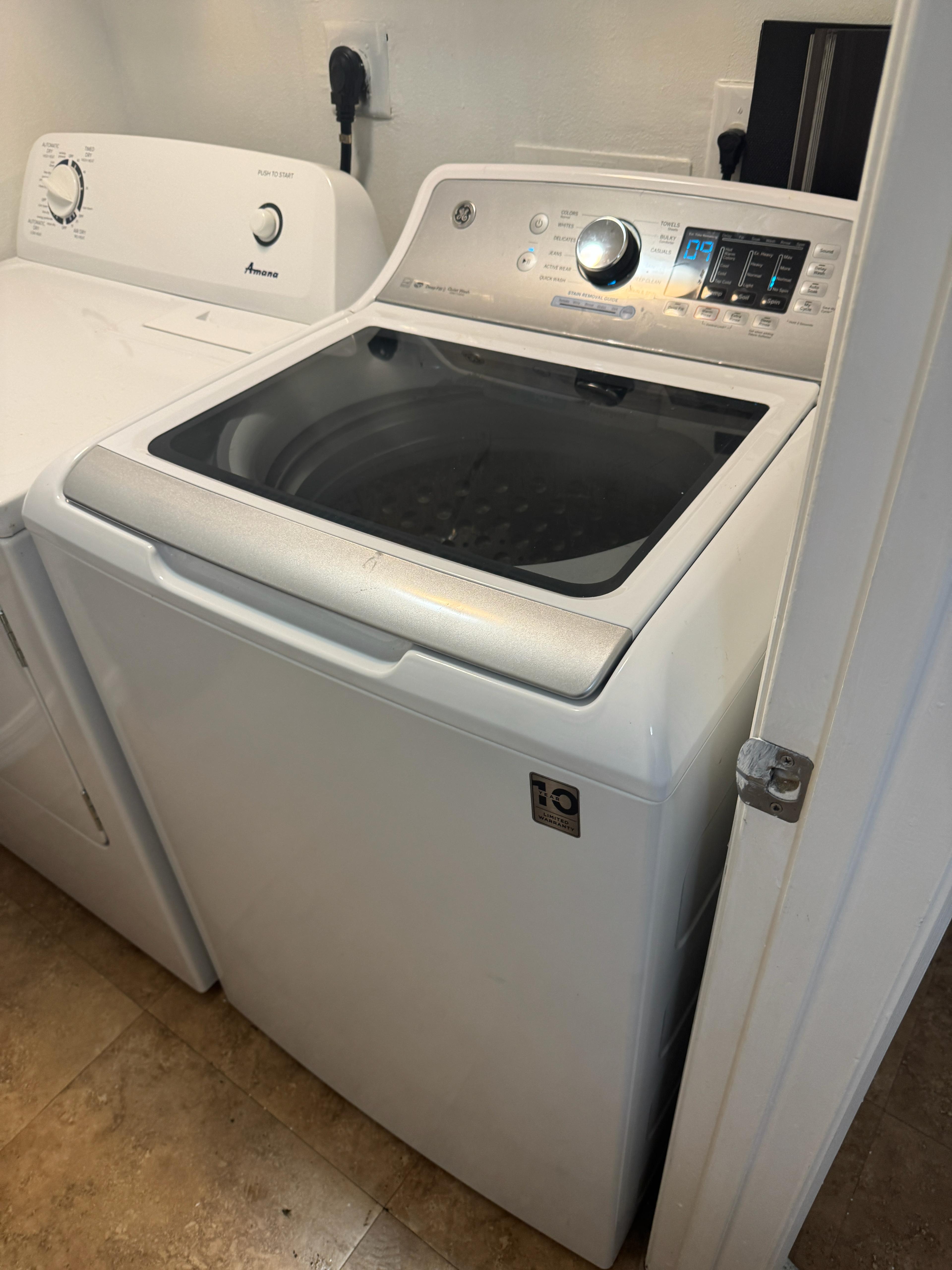 Product Sold – GE Top Load Washer (Model: GTW720BSN0WS)