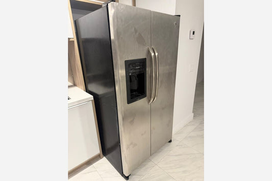 GE Side by Side SS Refrigerator GSH25ISXLSS installed in North Miami Beach, FL 33160