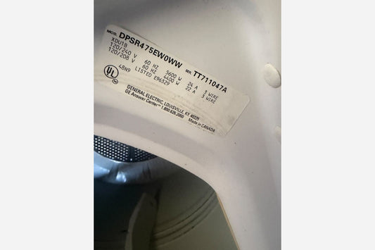 Product Installed – Standard Dryer