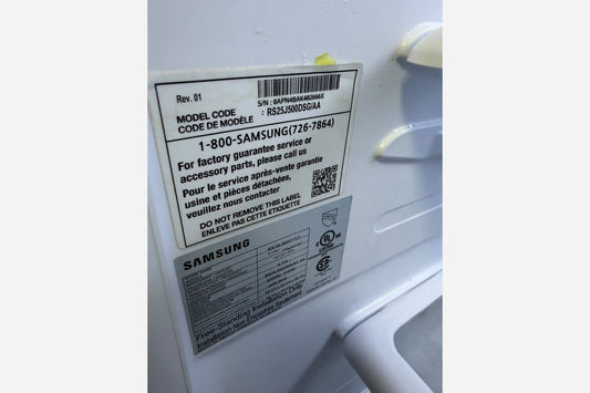 Product Installed – 36" Side by Side SS Refrigerator