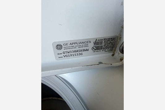 Product Installed – Washer Top Load