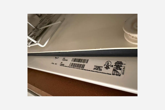 Product Installed – White Dishwasher