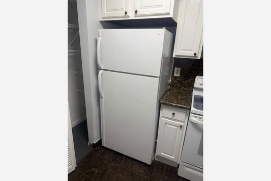 White Top and Bottom Refrigerator installed in Margate, FL 33063
