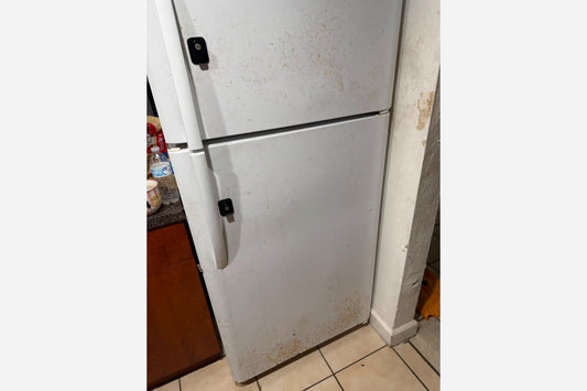Frigidaire White Top and Bottom Refrigerator installed in North Miami Beach, FL 33160