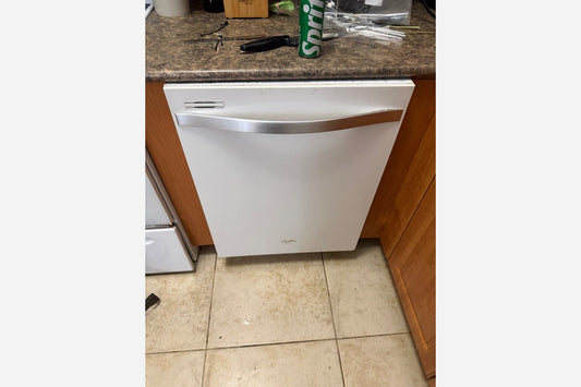 Product Installed – White Dishwasher