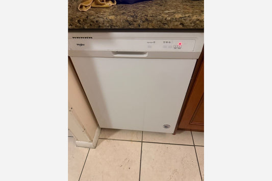 White Dishwasher installed in Coral Springs, FL 33065