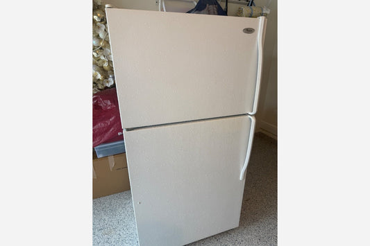 Product Installed – 33" White Top and Bottom Refrigerator