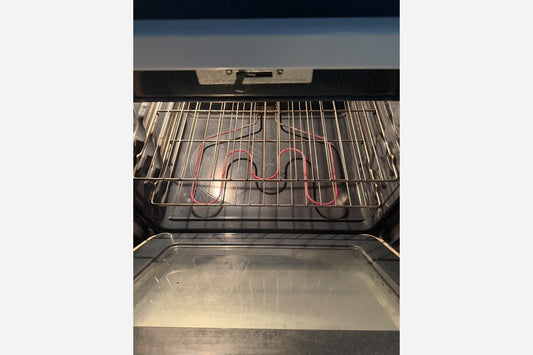Product Installed – White Electric Stove