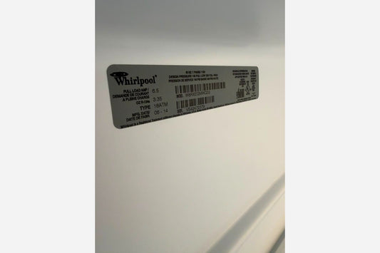 Product Installed – White Top and Bottom Refrigerator