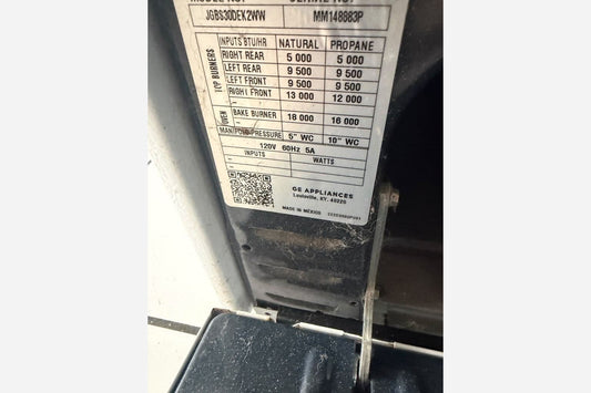 Product Installed – Gas Stove