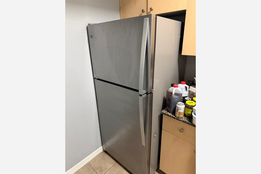 Whirlpool SS Top and Bottom Refrigerator WRT318FMDM01 installed in Miramar, FL 33025