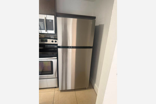 Product Installed – SS Top and Bottom Refrigerator