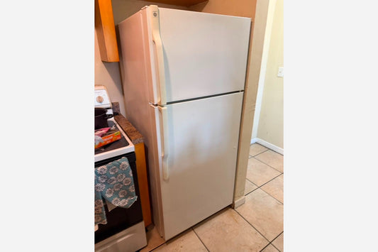 White Top and Bottom Refrigerator installed in Sunrise, FL 33313