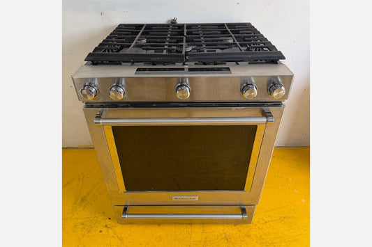 Product Installed – 30-Inch Kitchenaid Gas Slide-In Convection Range