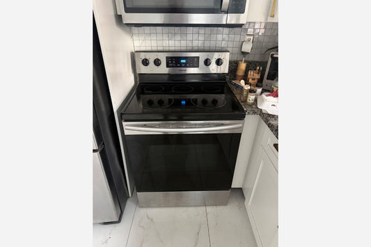 Product Installed – Samsung SS Electric Stove NE59M4310SS/AA-00