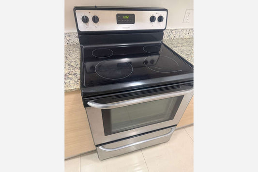 Frigidaire SS Electric Stove FFED3043LSB installed in Miami, FL 33135