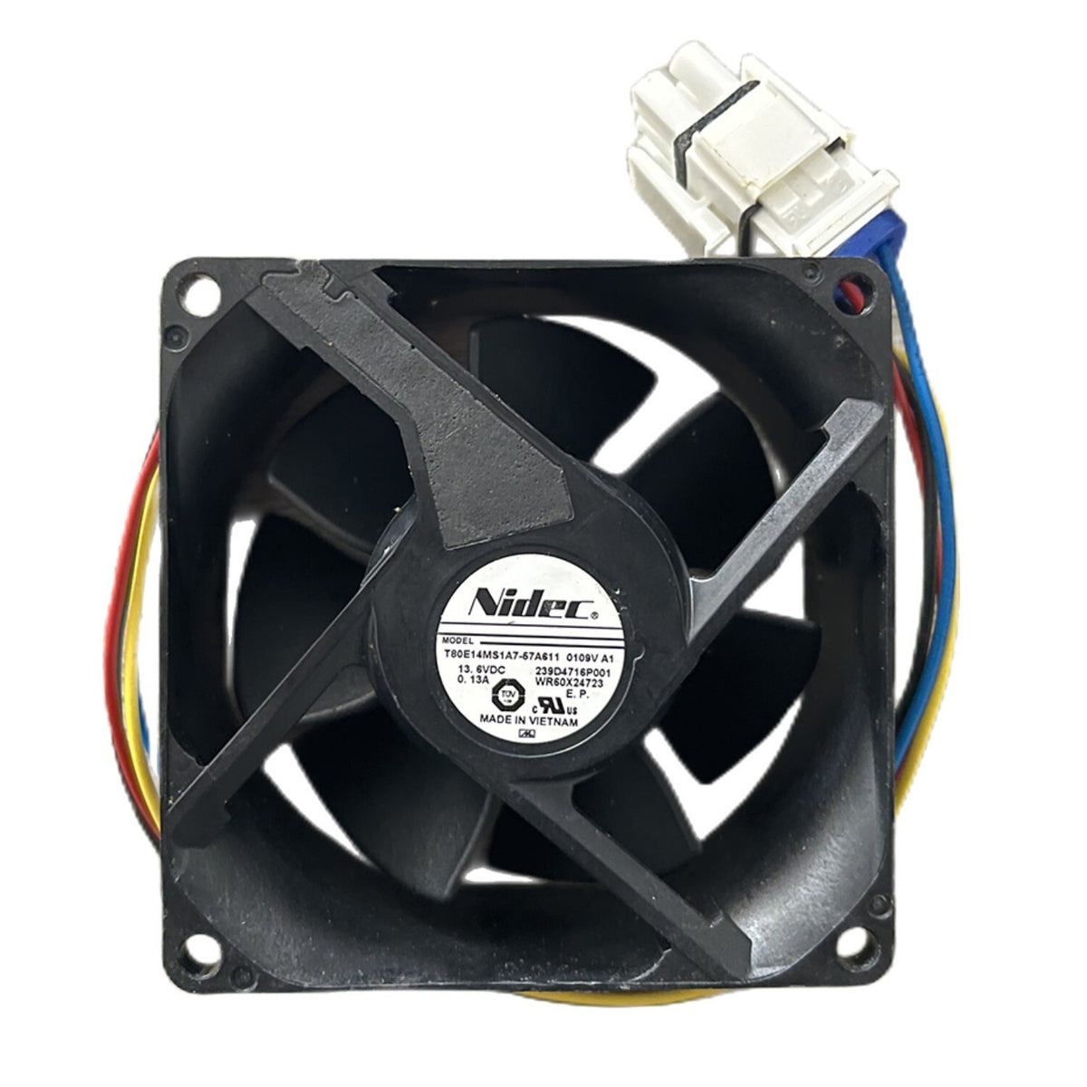 GE Refrigerator Evaporator Fan Motor WR60X26866