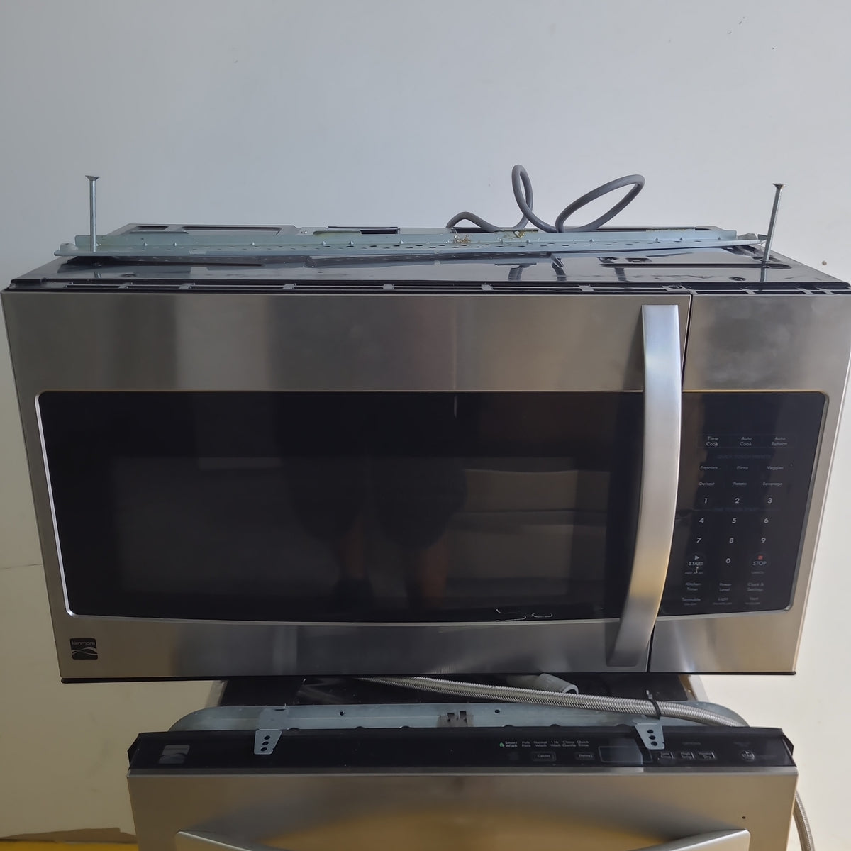 Kenmore Stainless Steel Over-the-Range Microwave