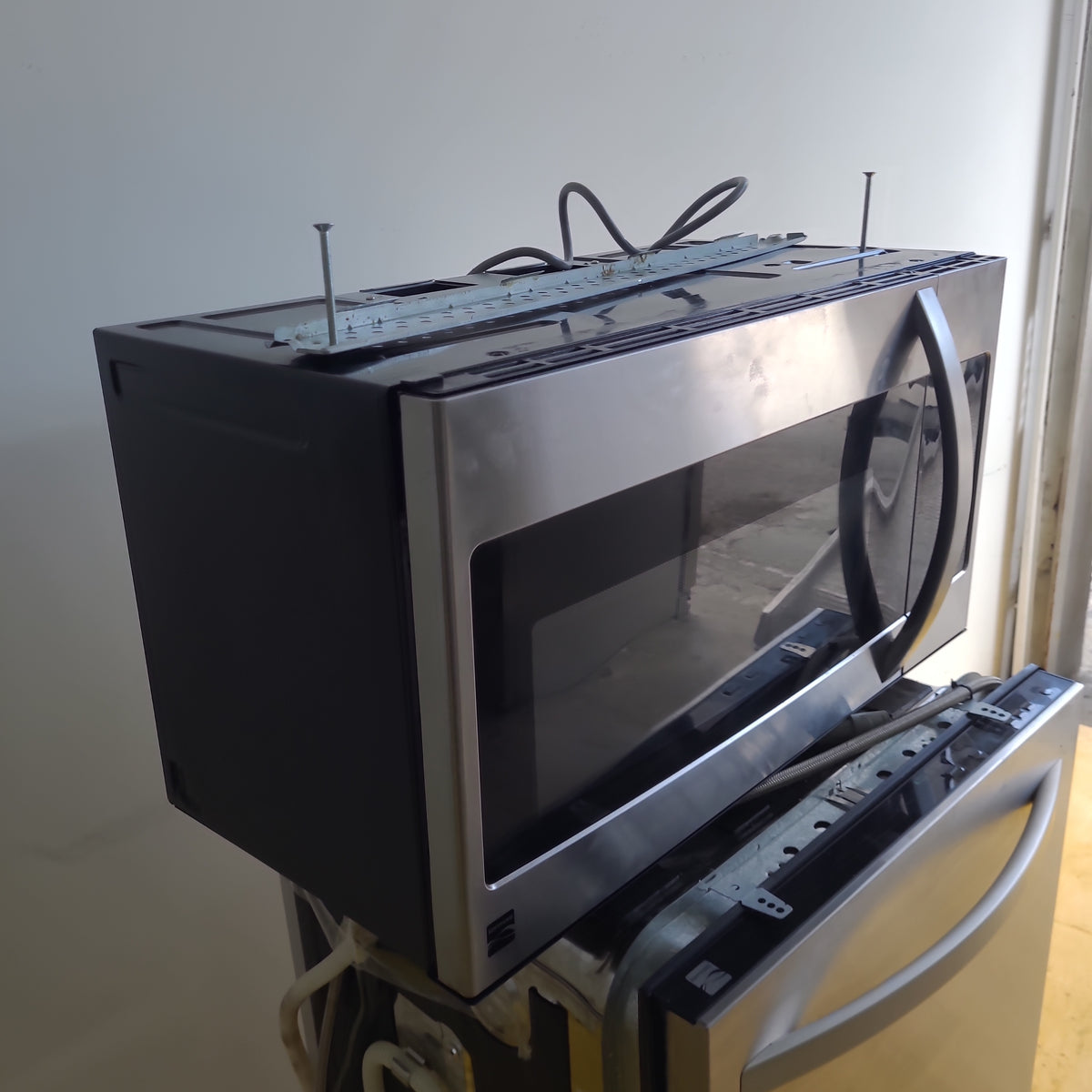 Kenmore Stainless Steel Over-the-Range Microwave