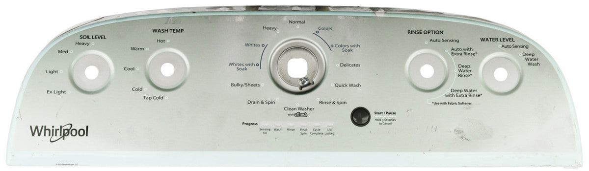 Whirlpool Washer Control Panel W11223397
