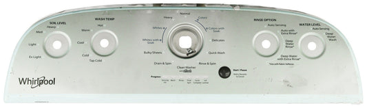 Whirlpool Washer Control Panel W11223397