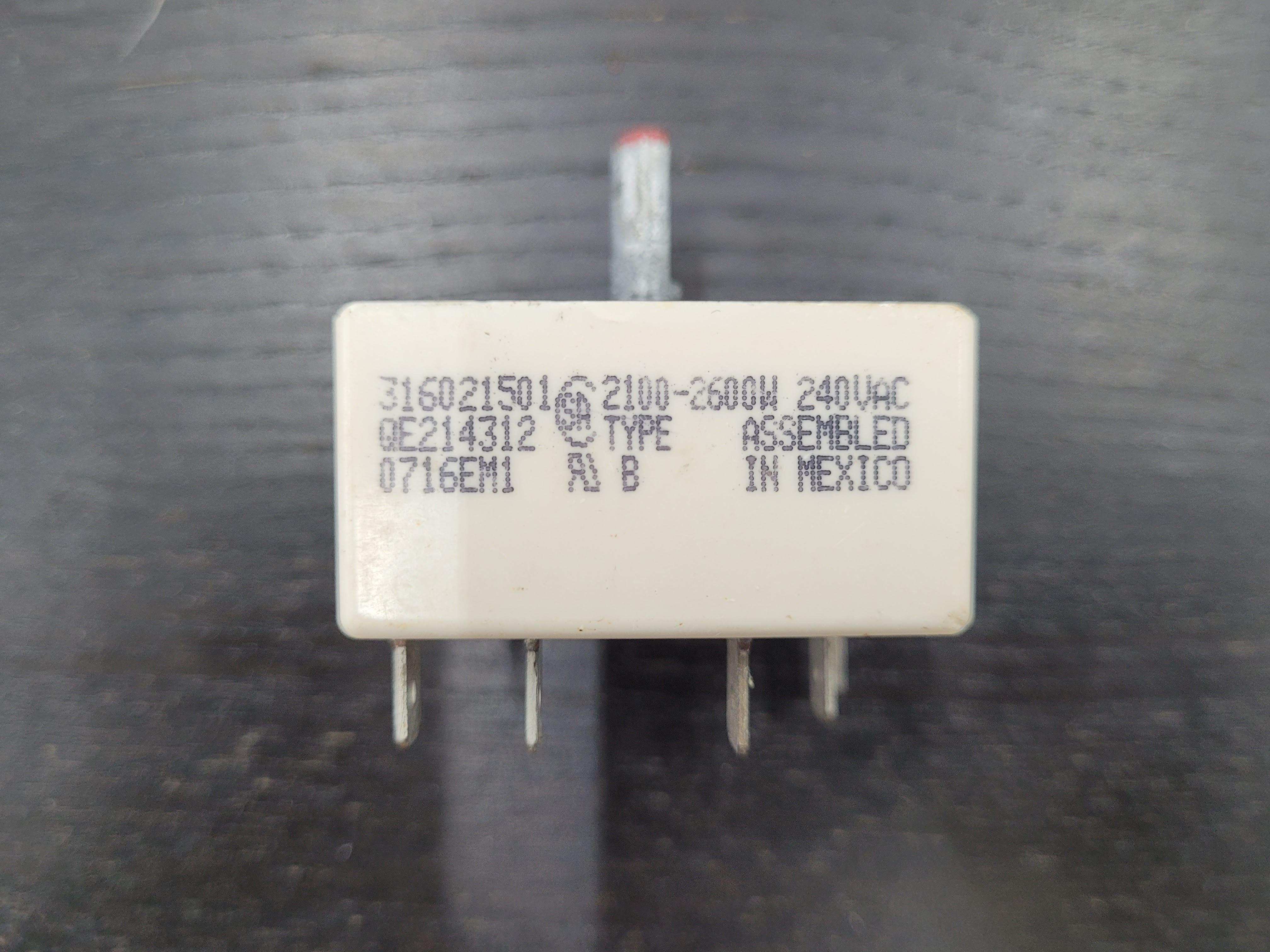 Kenmore Range Surface Element Control Switch 316021501 – AQS