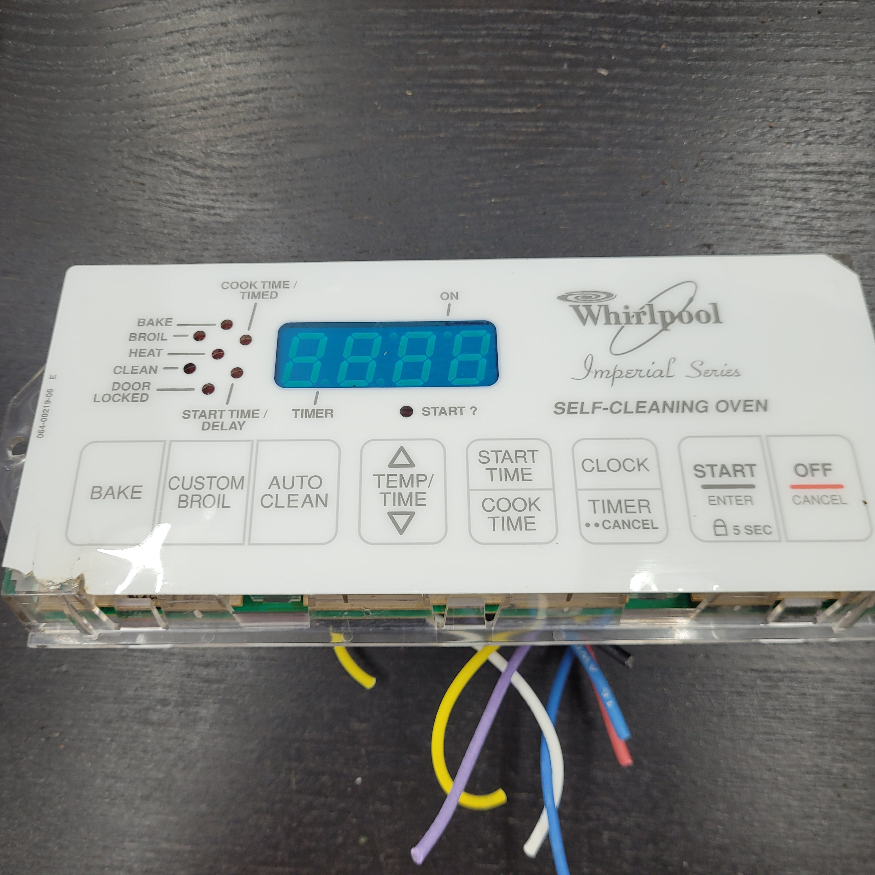 Whirlpool Range White Oven Control Board 8524304 WP6610456 6610398