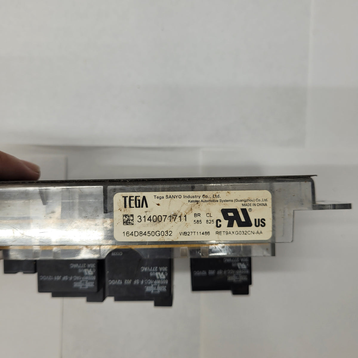 GE Range Oven Control Board and overlay WB18X20153 (Black)