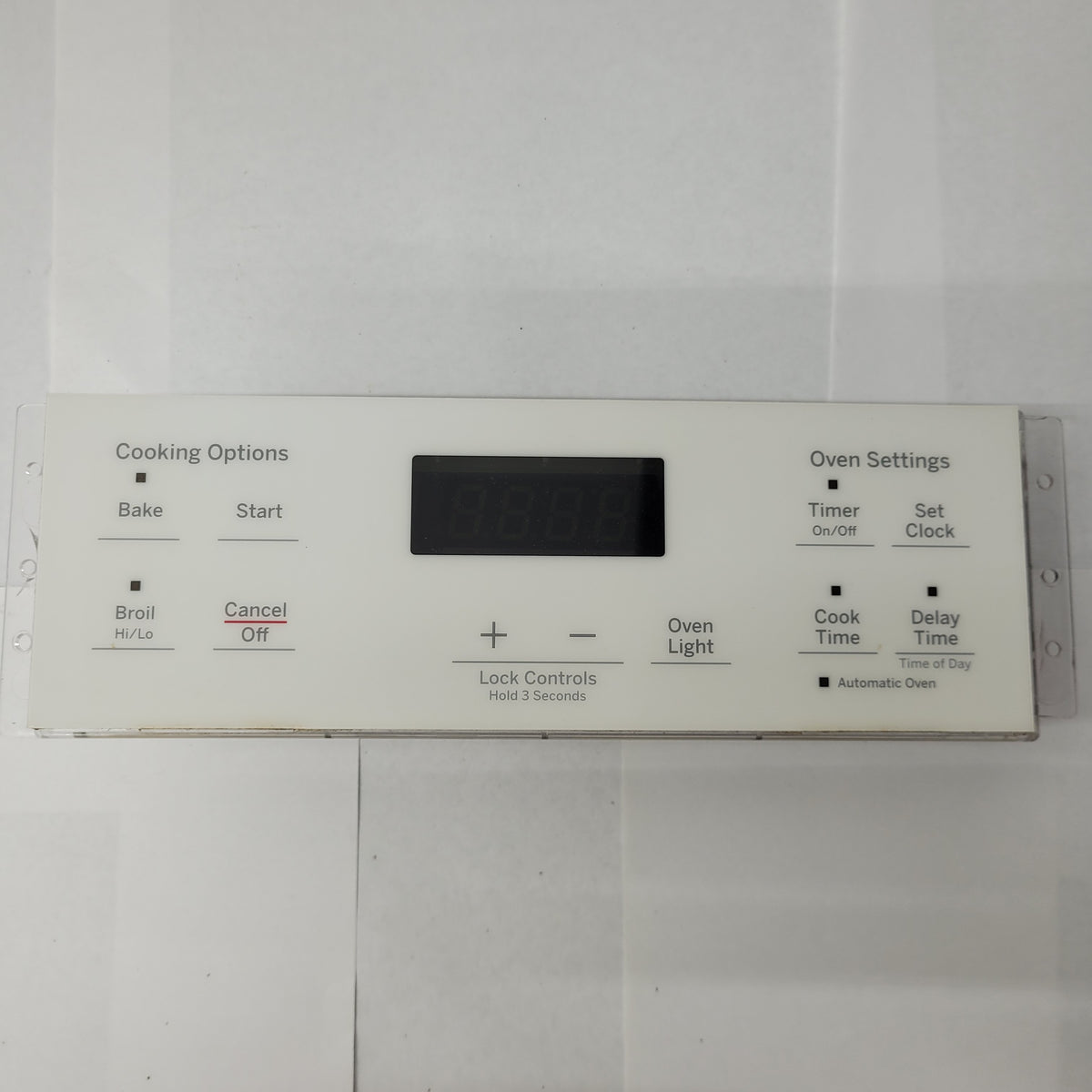 GE Stove Oven Range White Overlay WB27X29089, WB07X26639