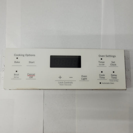GE Stove Oven Range White Overlay WB27X29089, WB07X26639