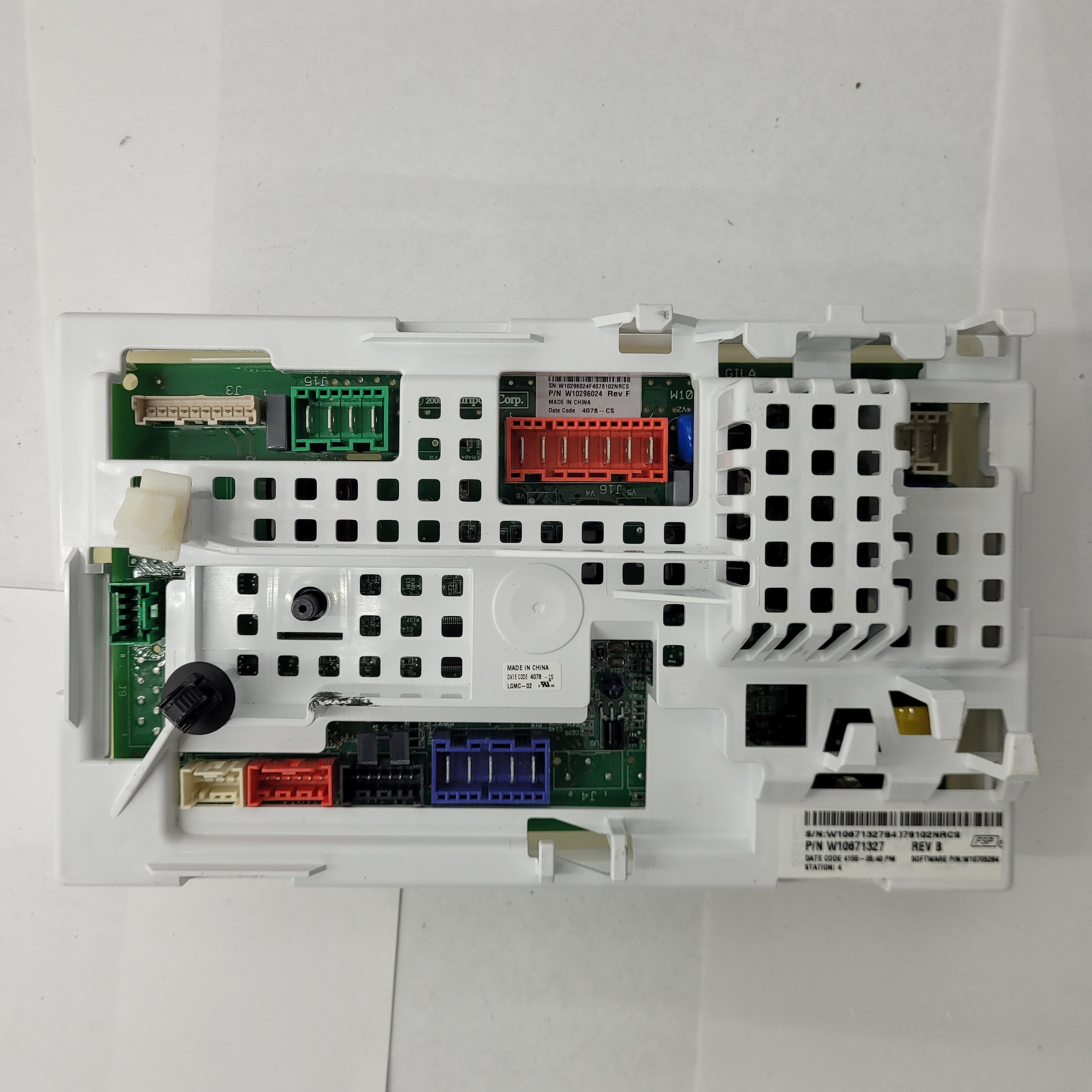 Whirlpool Washer Main Control Board W10296024