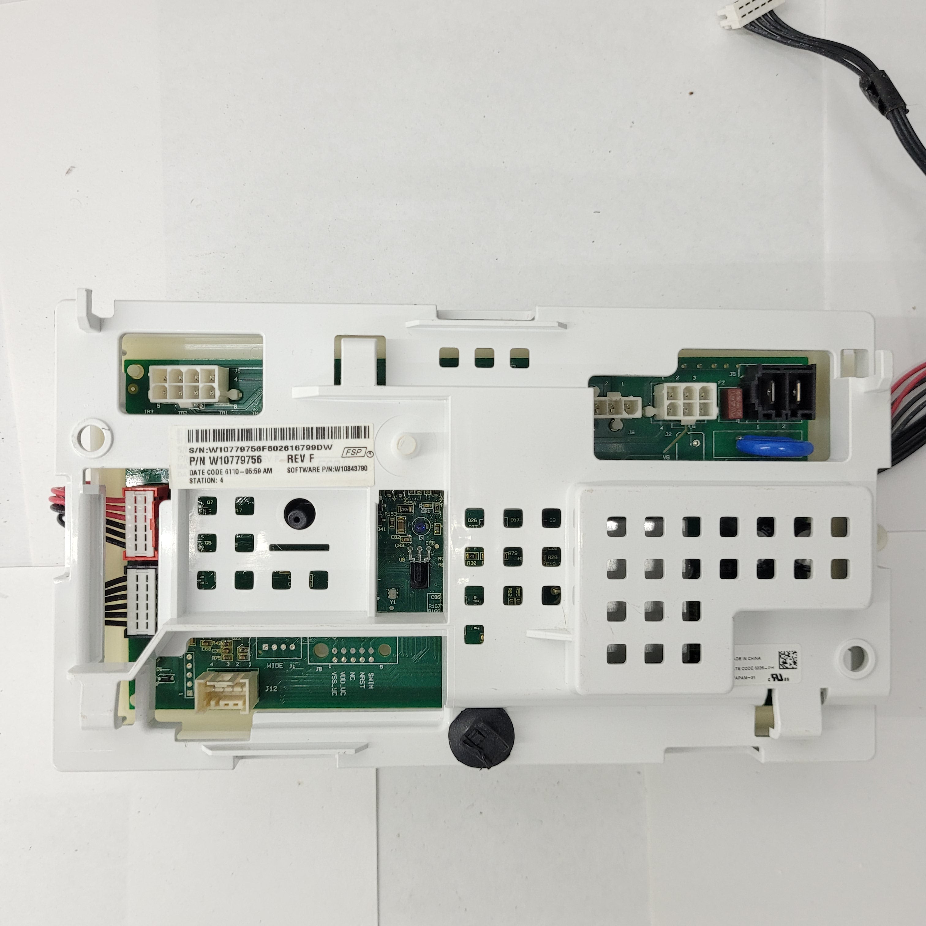 Whirlpool Washer Control Board W10720802