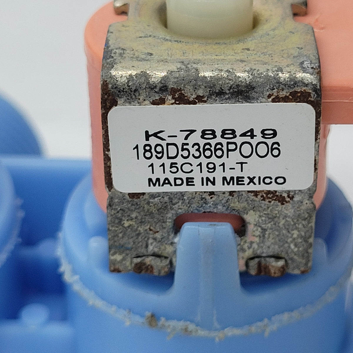 GE Washing Machine Water Inlet Valve 189D5366POO6