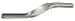 W. Rose RO5121-1/2X5/8 Convex Brick Jointer, Grey Metal