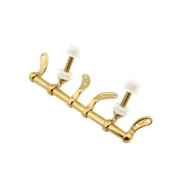 Renovators Supply Manufacturing™ Toilet Seat Hinge, Titanium Plated Brass Color PVD 304 Stainless Steel, Durable Rust Resistant Replacement Hinges
