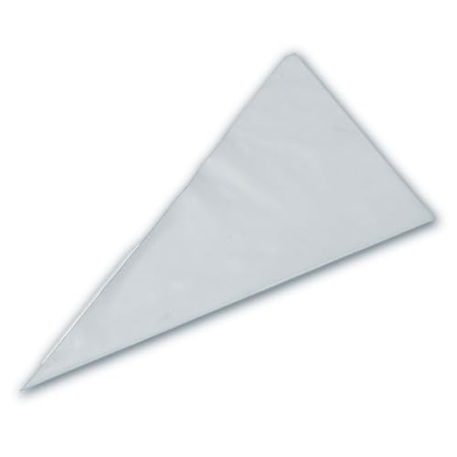 LimeWorks.us Extra Wide 14" X 26" Heavy Duty Professional Grout Bags for Pointing up Brick & Stone, Clear (50)