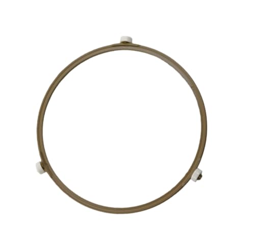 Small Microwave Turntable Support Guide Ring Compatible for GE, Emerson, Magic Chef, Hamilton Beach 252100500497, HB-P90D23, HB-P90D23A, HBP90D23, EM925AKS-P1, EM925AJW-P2, MW7302B, Y45 610