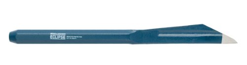 Eclipse CB827V Plug Cold Chisel, Chrome Vanadium Steel, 1/4" Width, 10" Length