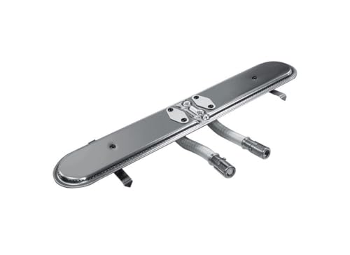 GrillPro 25723 15.5-Inch Fit Universal Bar Burner, Silver