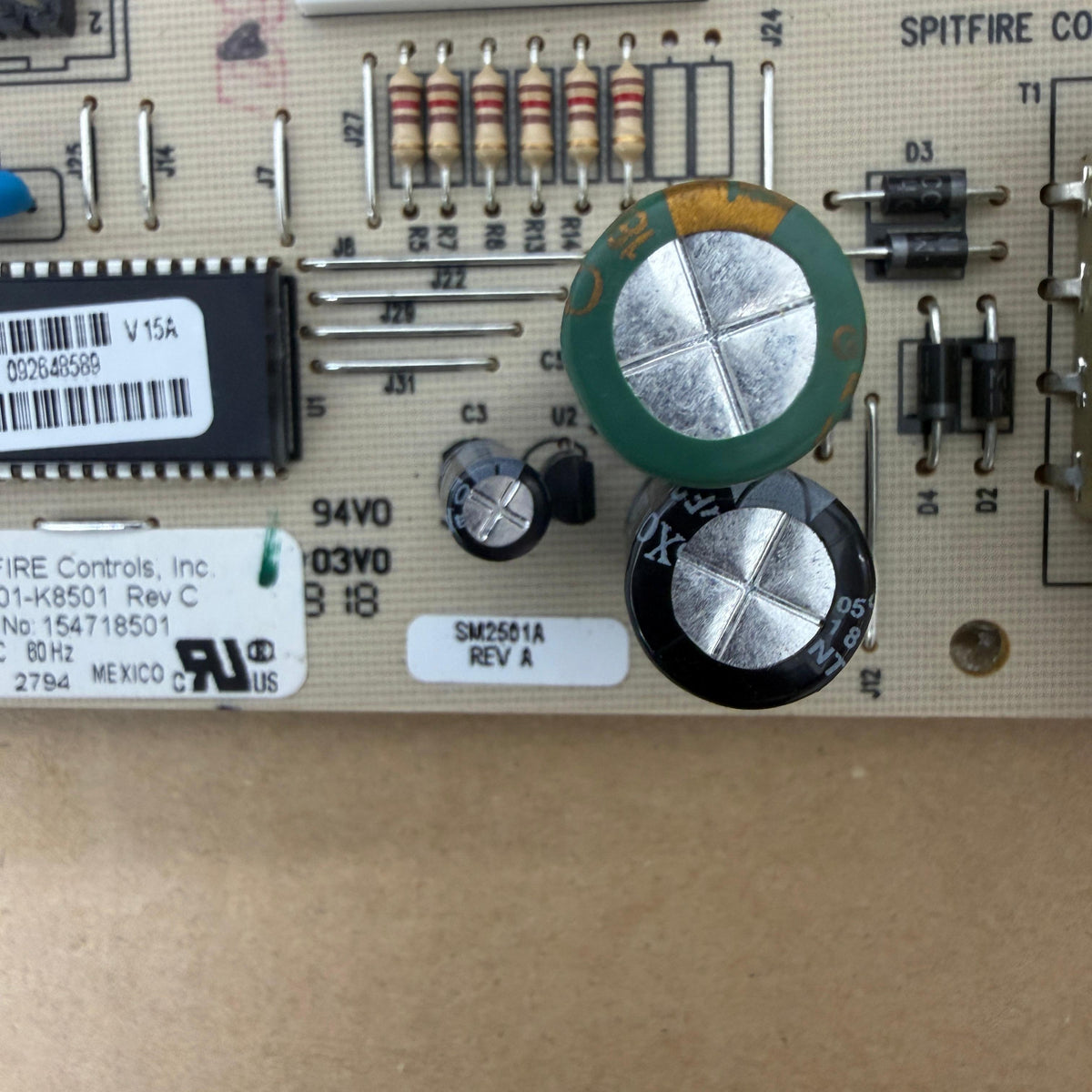 Frigidaire Dishwasher Control Board 1547182501 5304512731 Rev C